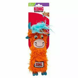 KONG Kickeroo HighlND Cow - Kissan tekstiililelut - 035585534039 - 1