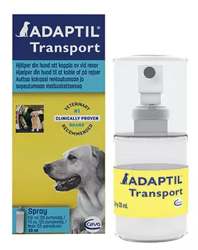 Adaptil 20ml feremonisuihke matkailuun - Koiran mieliala - 3411112967179 - 1