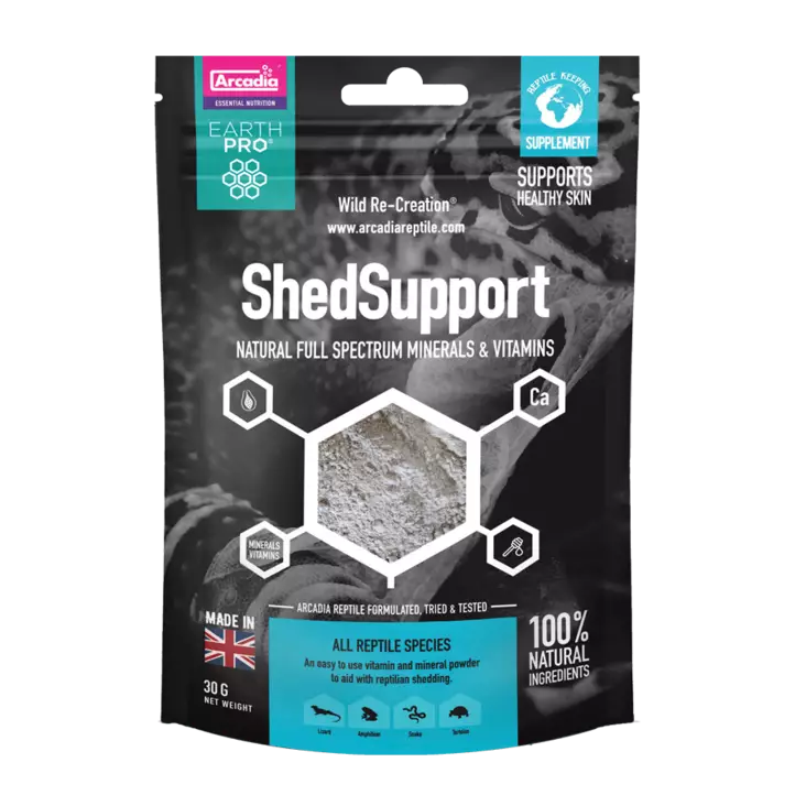 Arcadia ShedSupport 30g - Matelijoiden vitamiinit - 844046000729 - 1