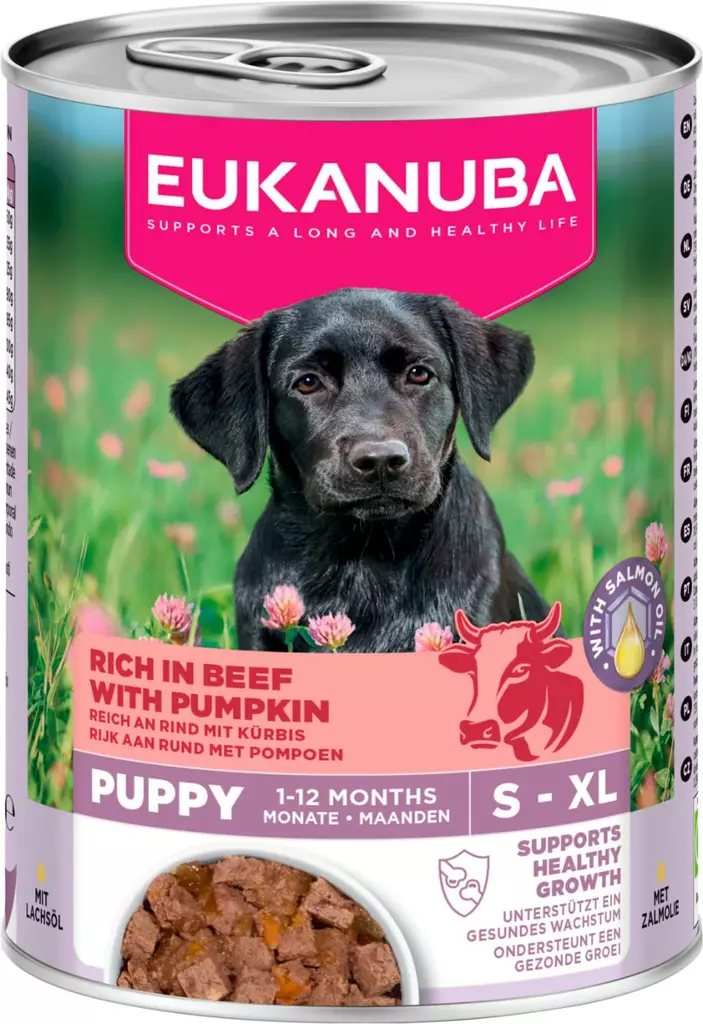 Eukanuba säilyke pennuille nauta 400g - Muut märkäruokamerkit - 8710255206189 - 1