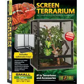 Exoterra Screen terraario 45x45x60 - Matelijoiden terraariot - 015561226769 - 1