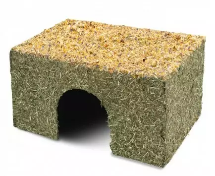 JR Farm Hay house blossom Medium 300g - Muut jyrsijän ja kani herkut - 4024344255229 - 1