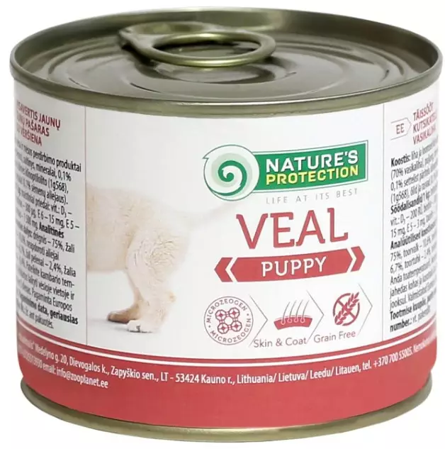 NP Puppy Veal 200g - Muut märkäruokamerkit - 4771317450869 - 1