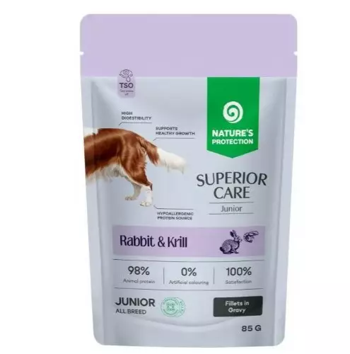 SC Junior all breed rabbit&krill - Muut märkäruokamerkit - 4771317479129 - 1