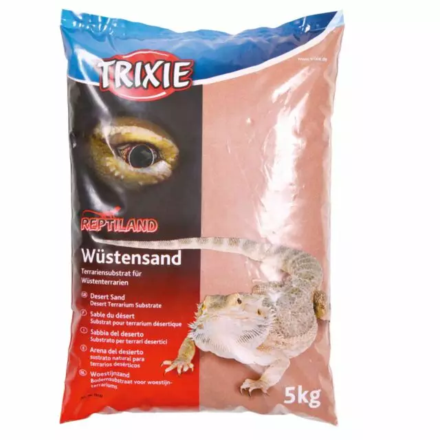 Trixie Desert Sand 5kg - Matelijoiden pohjamateriaalit - 4011905761329 - 1